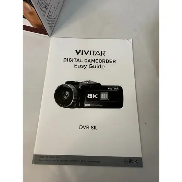 Vivitar Pro 8k Digital Camcorder 18x Zoom - 3” Touchscreen - NEW - Picture 4 of 5